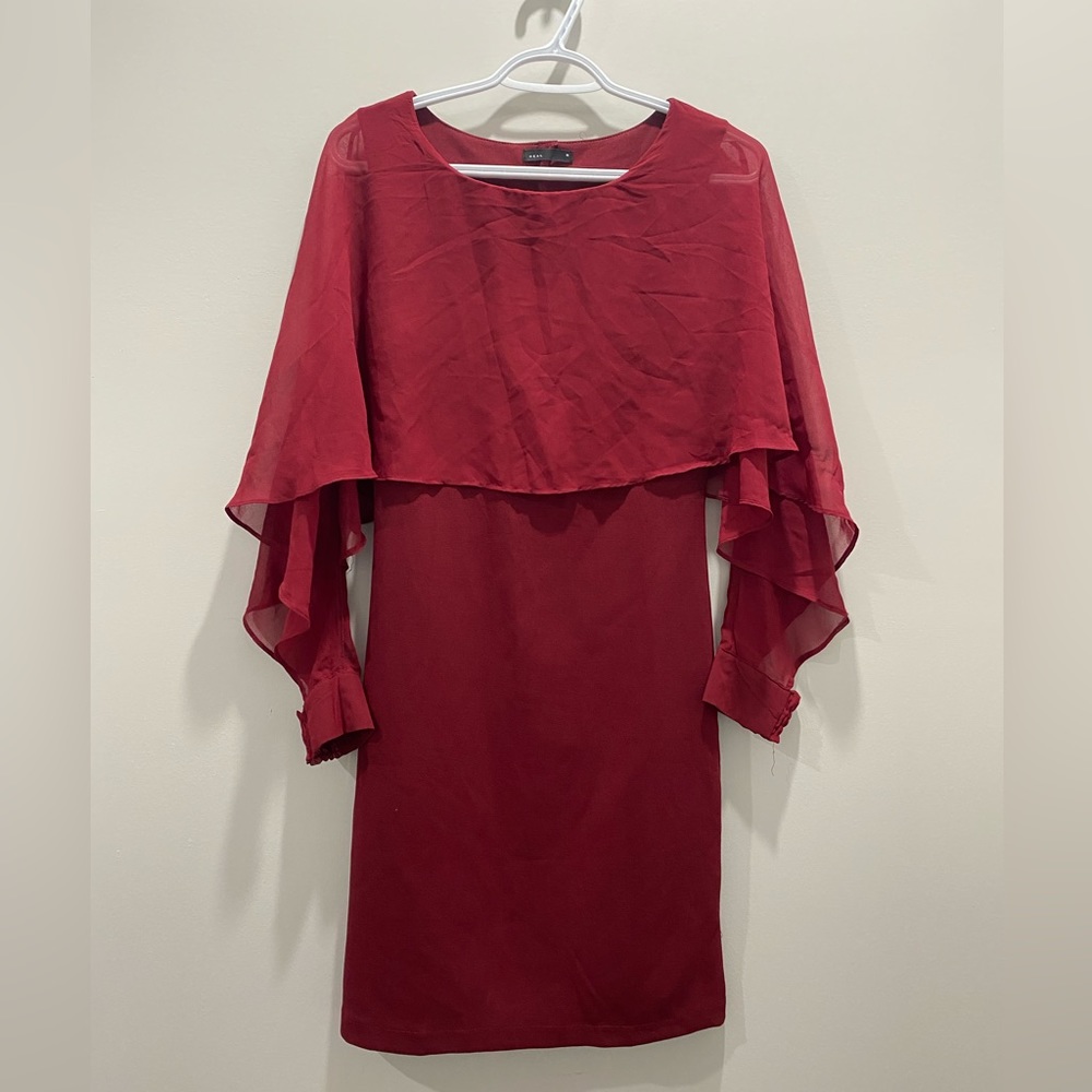 Hot red bodycon dress!